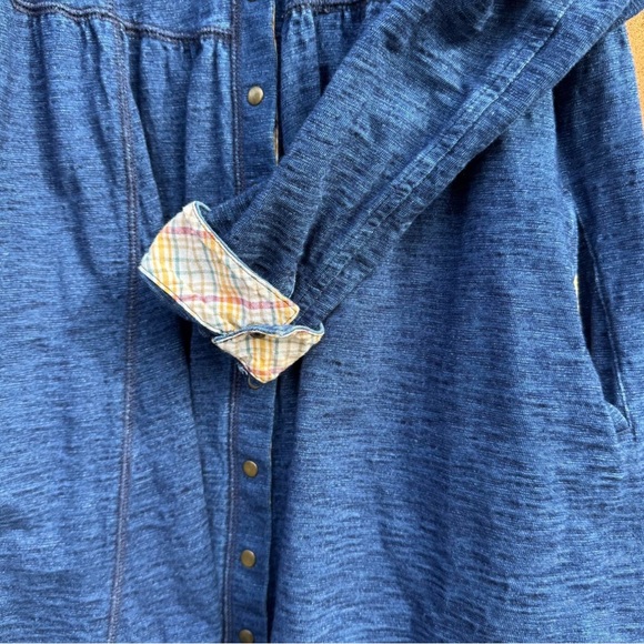 Free People Indigo Long Sleeve Dress - Picture 4 of 6